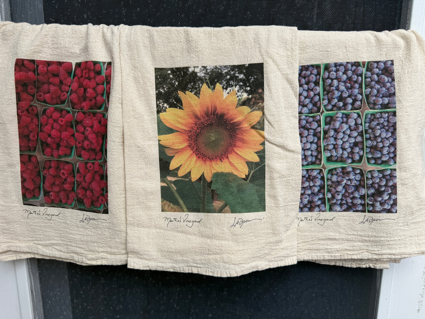 L.A.Brown Tea Towels (x3)