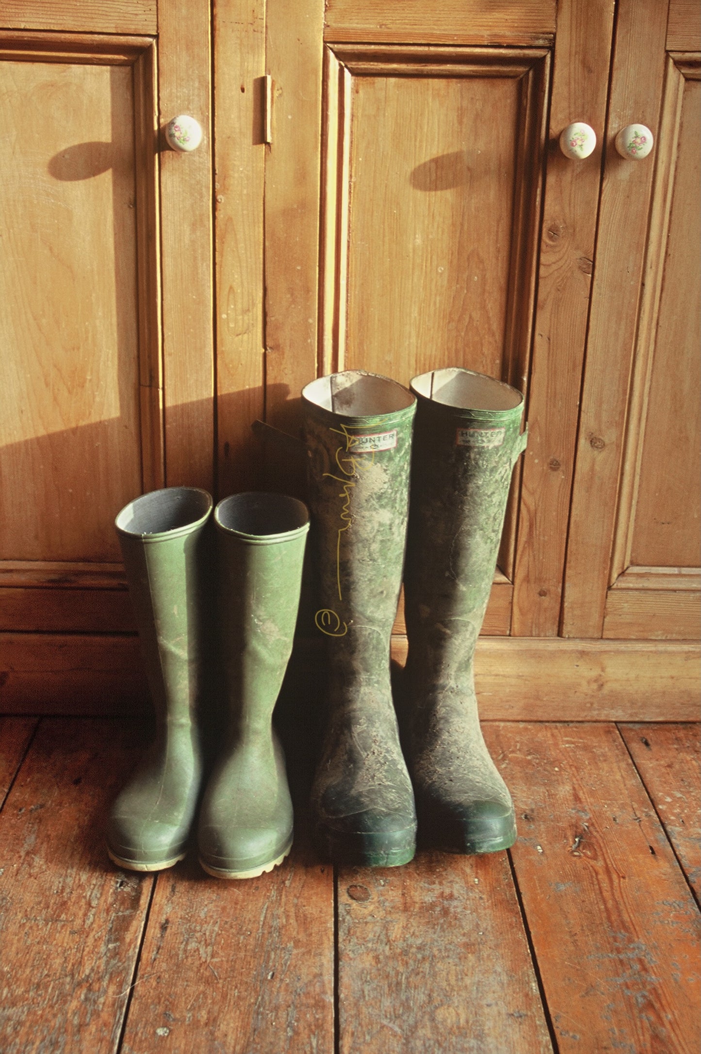 Green Wellies | 15x20
