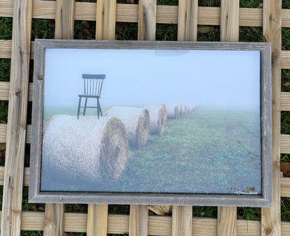 Mary’s Chair on Hay | 13x19