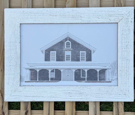 Grange in the Snow | 14x19