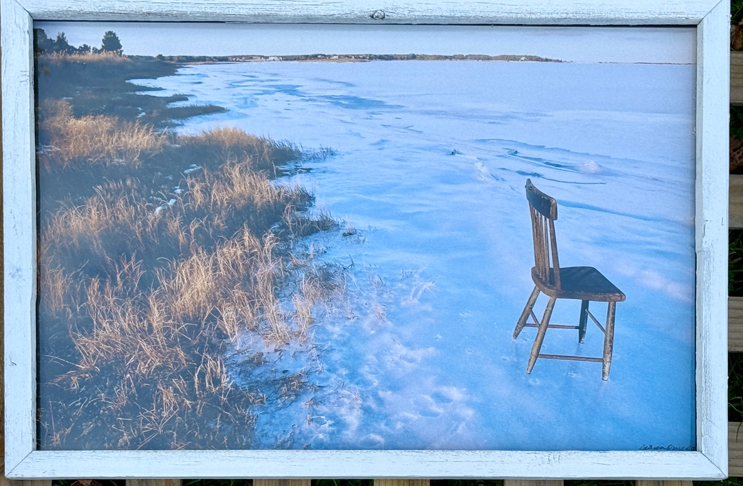 Mary’s Chair On Ice | 13 x 19