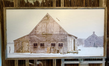 Mr.Honey’s Barn in Snow | 22x42