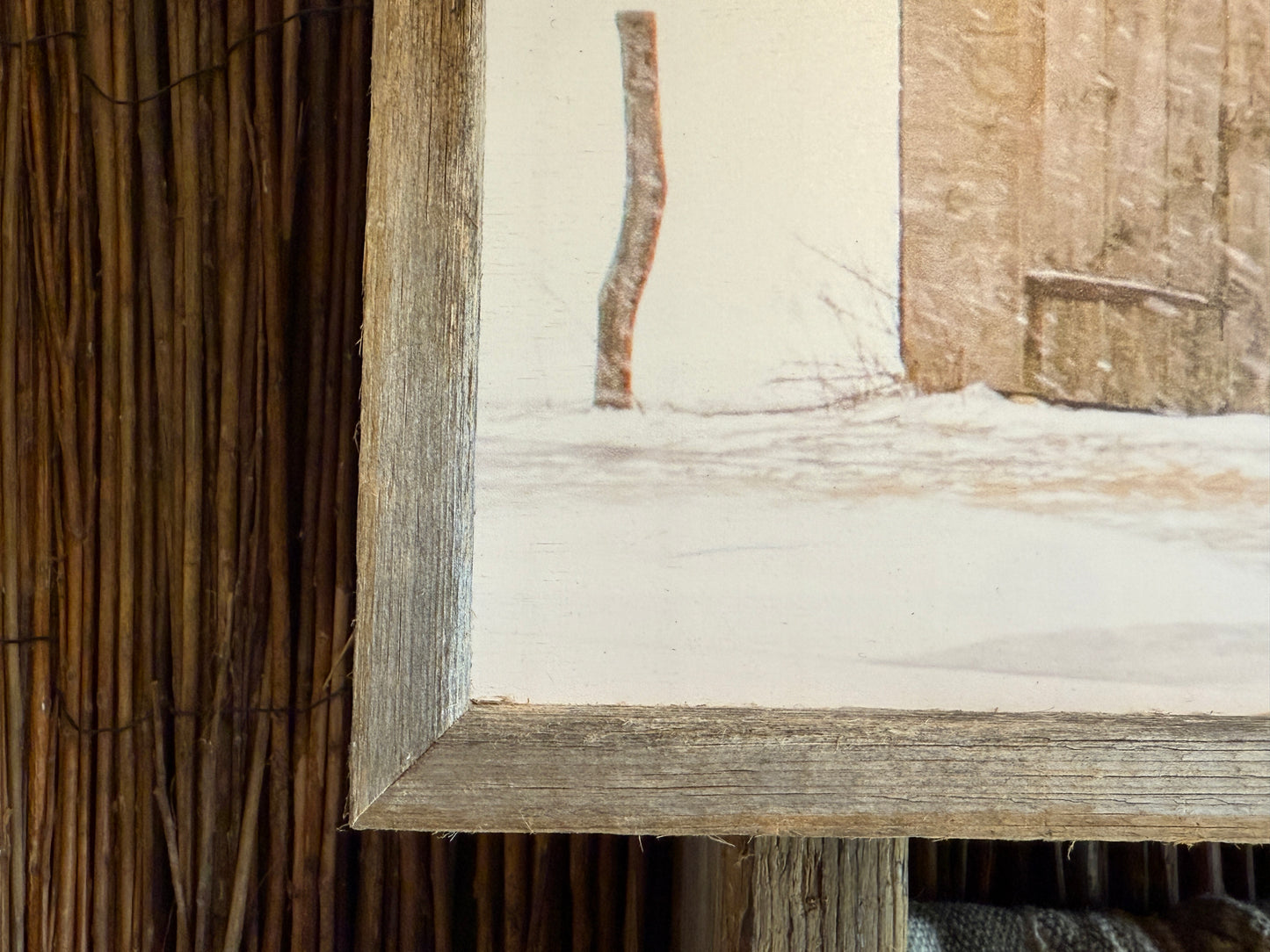 Mr.Honey’s Barn in Snow | 22x42